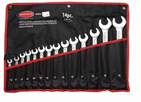 Набор ключей комбинированных RF-5141RD с профилем "Super Drive" 12гр.,14пр. (10-19, 21, 22, 30, 32мм